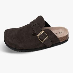 Birkenclog / Clog Dark Brown Suede
